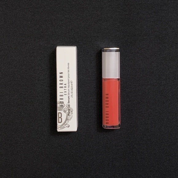 BOBBI BROWN Bare Peach Extra Plump Hydrating Lip Serum Full Size .2 oz - Picture 1 of 4
